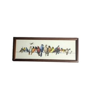 Wendy Wegner "Chorus Line" Print Decor Art 32in x 12x